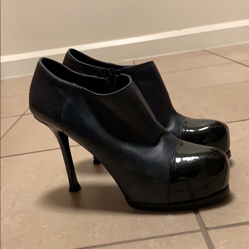 YSL platform bootie size 6